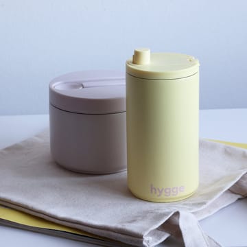 Mugg à emporter 35 cl Design Letters - Yellow - Design Letters