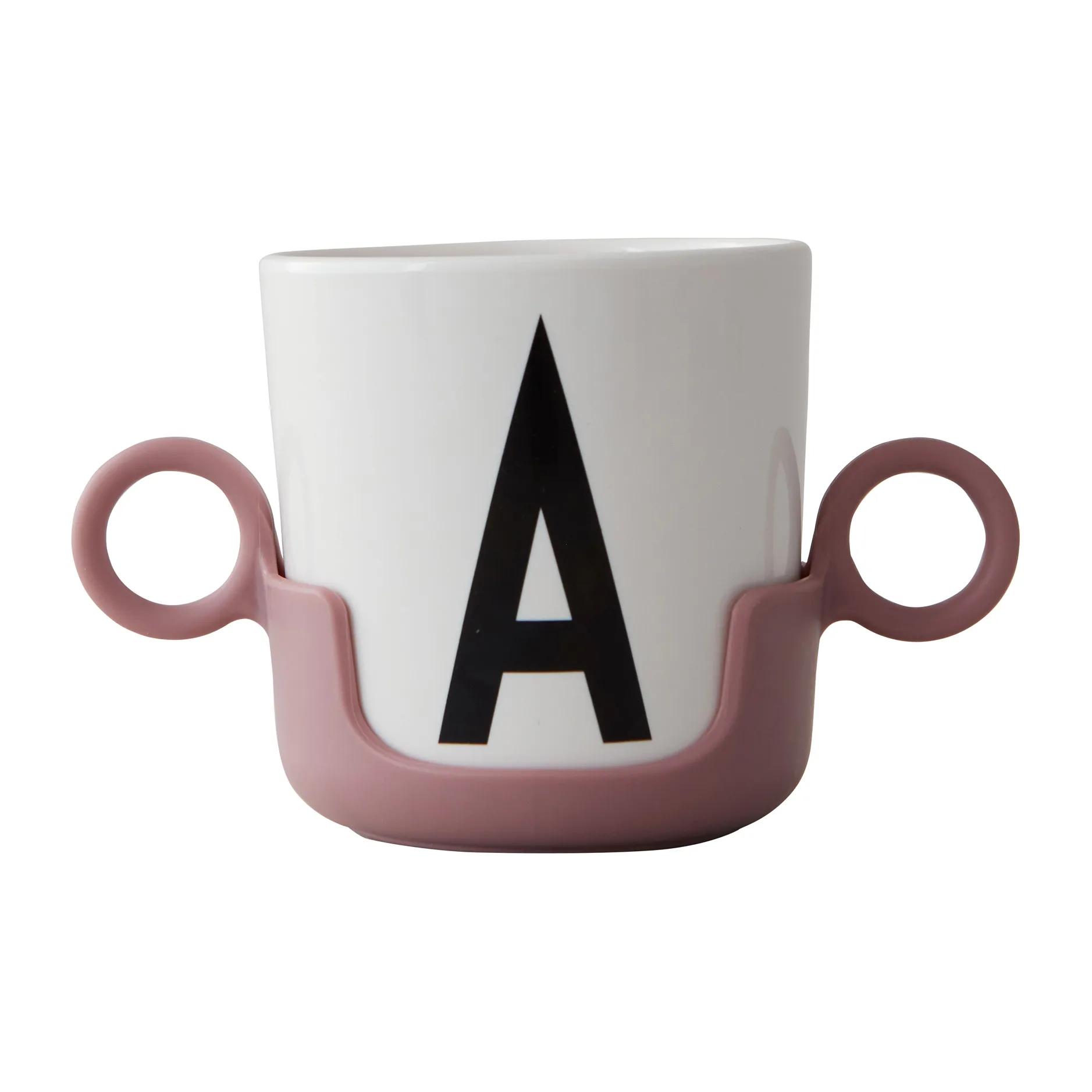 Poignée pour tasse Design Letters, Ash rose Design Letters