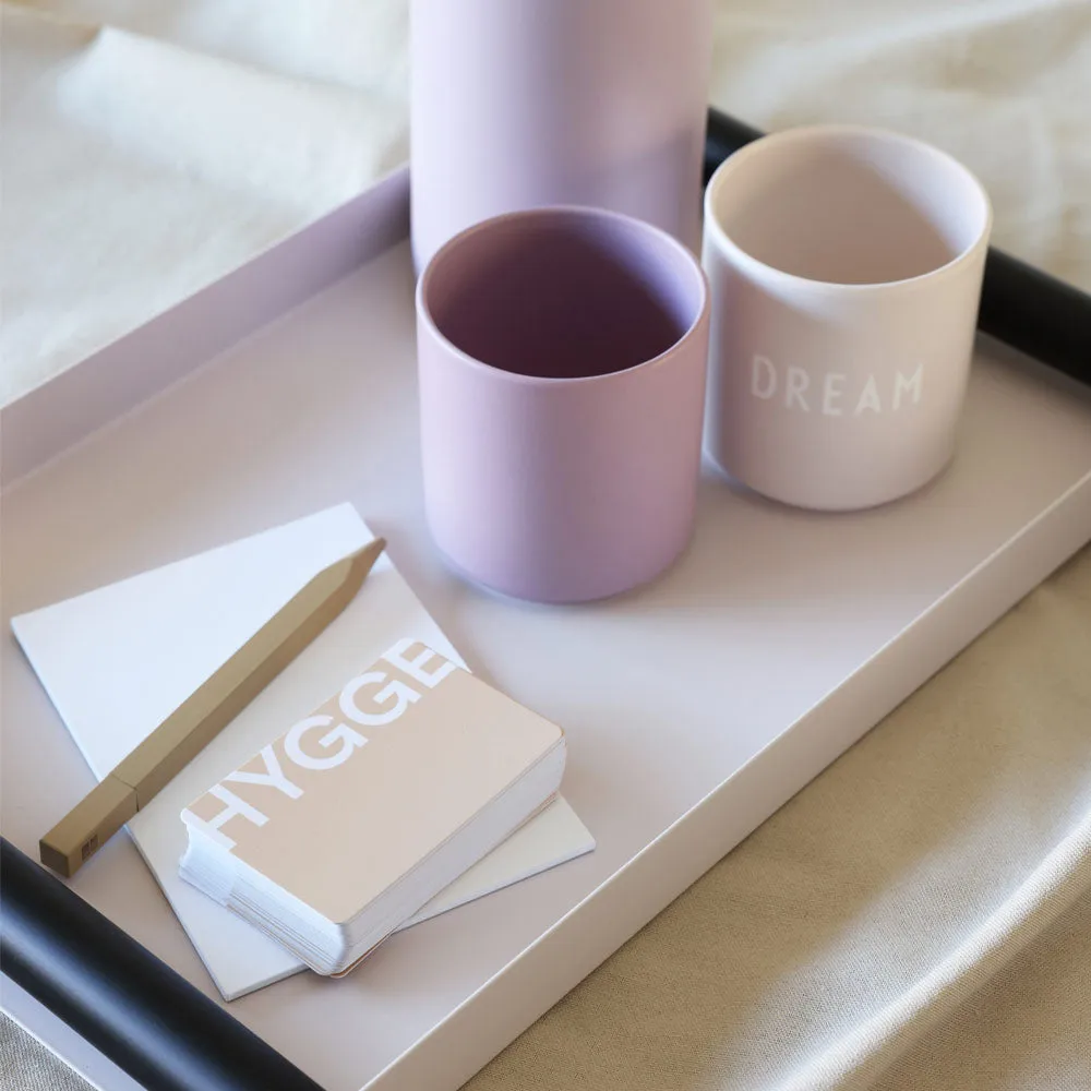 Ray Plateau de service large, Pastel Design Letters