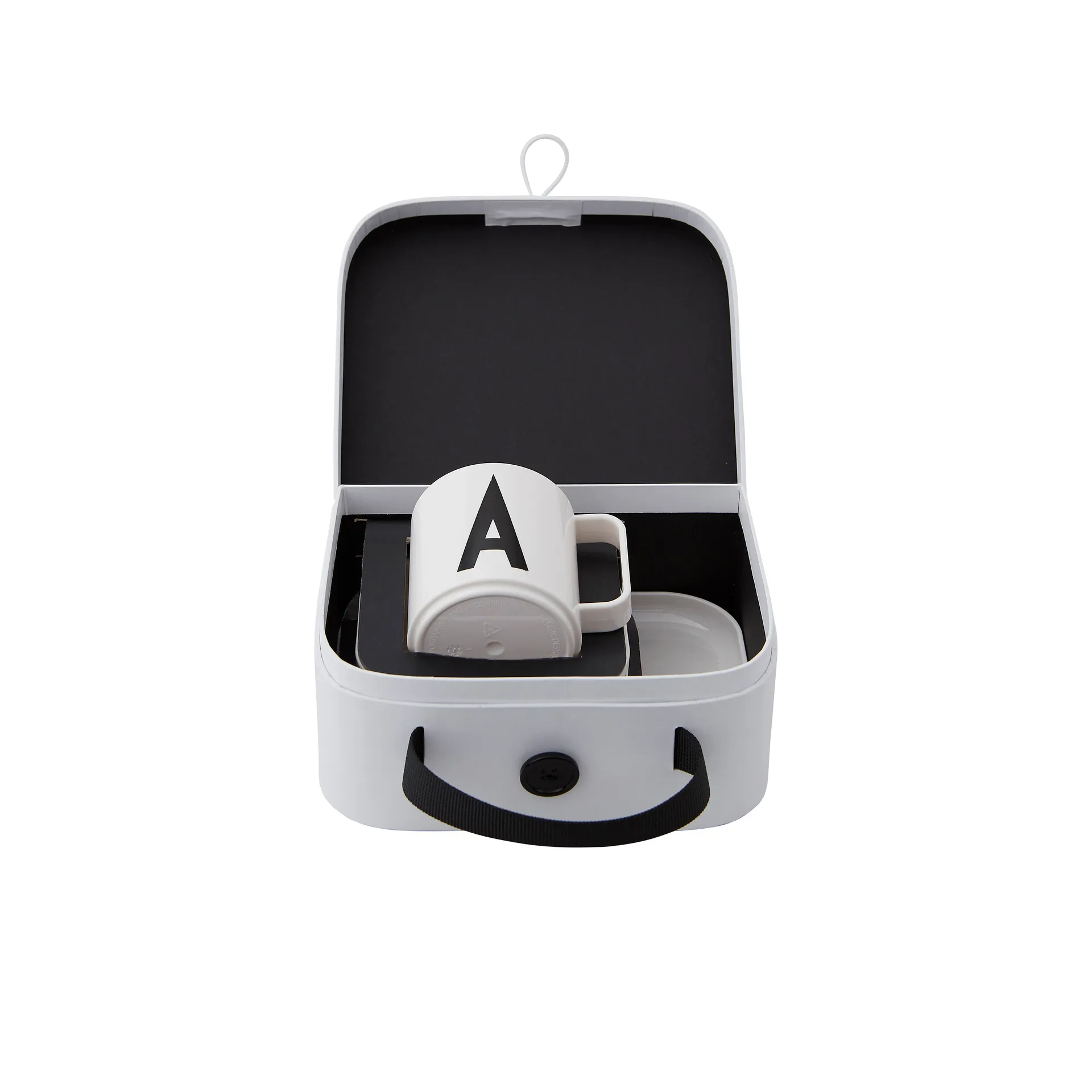 Set de vaisselle enfant Design Letters, A Design Letters