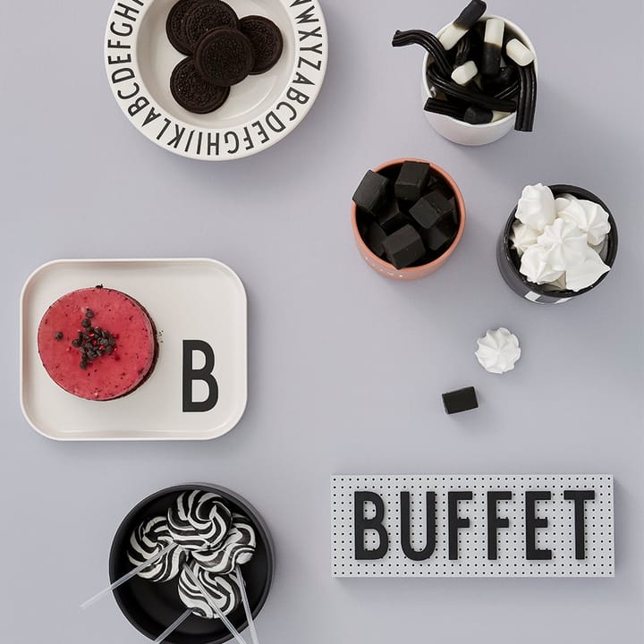 Set de vaisselle enfant Design Letters - B - Design Letters