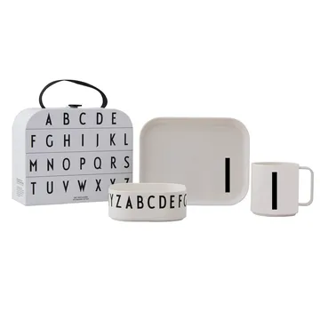Set de vaisselle enfant Design Letters - I - Design Letters