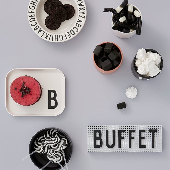 Set de vaisselle enfant Design Letters, O Design Letters