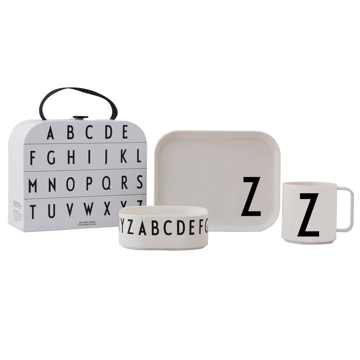 Set de vaisselle enfant Design Letters - Z - Design Letters