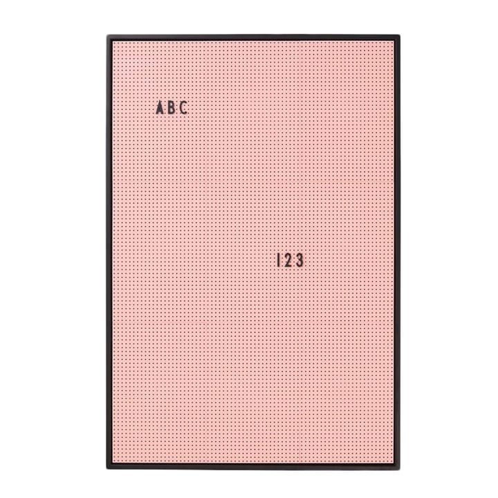 Tableau Design Letters A2 - rose - Design Letters