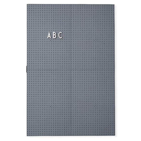 Design Letters Tableau pour lettres A3 Design Letters gris foncé