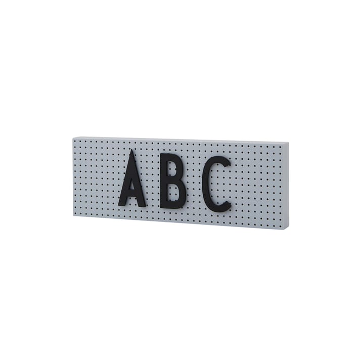 Tableau pour lettres Design Letters petit - gris - Design Letters