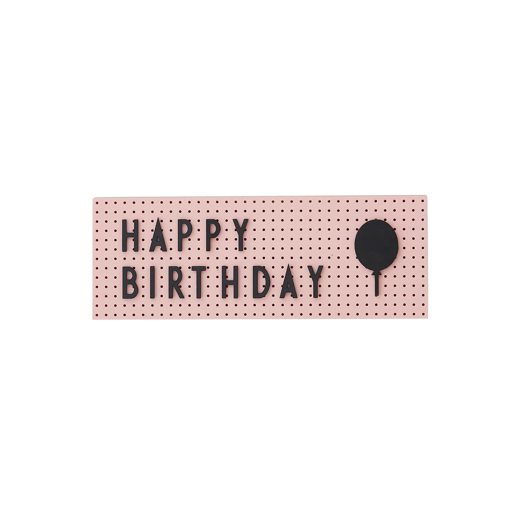 Tableau pour lettres Design Letters petit, rose Design Letters
