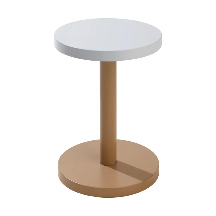 Tabouret Stord Ø31x45 cm - Beige - Design Letters