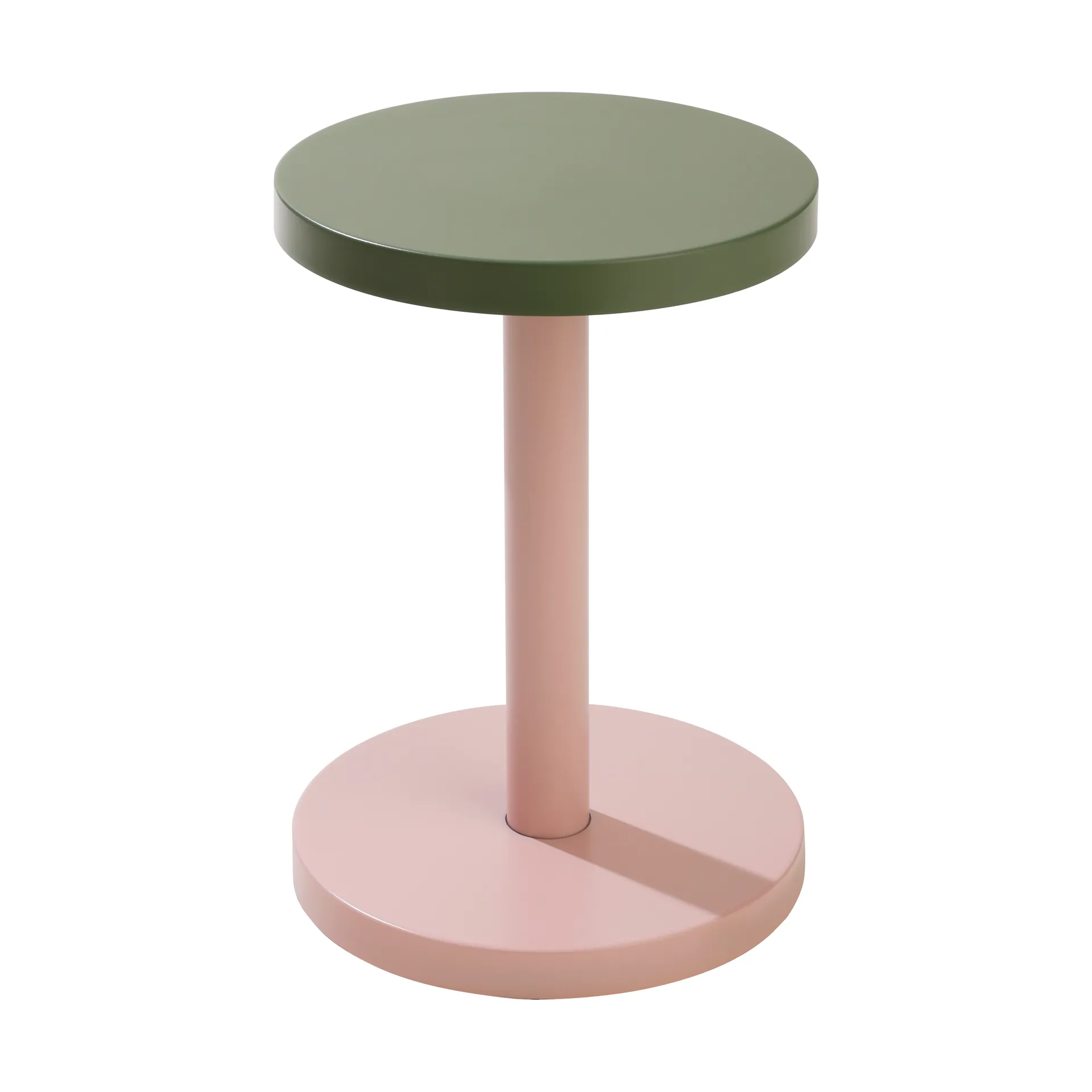 Tabouret Trisse Ø31x45 cm, Creole pink Design Letters