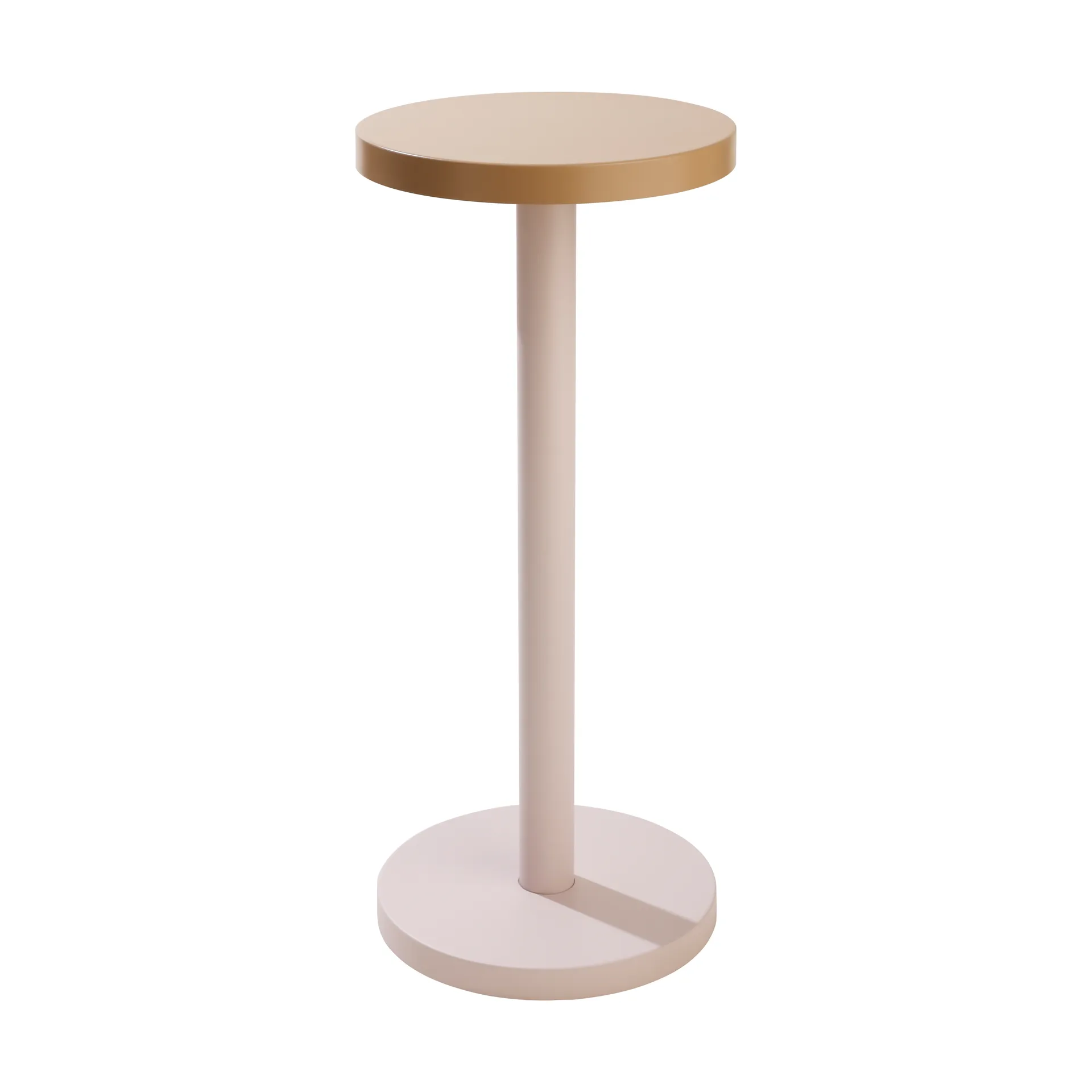 Tabouret Trisse Ø31x73 cm, Pastel-pastel beige Design Letters