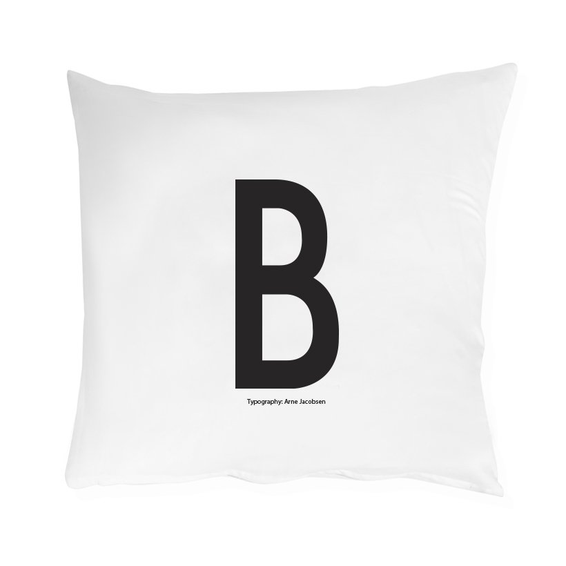 Design Letters Taie d'oreiller Design Letters 60x50 cm B