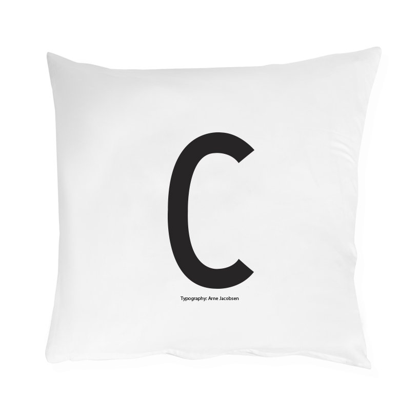 Design Letters Taie d'oreiller Design Letters 60x50 cm C