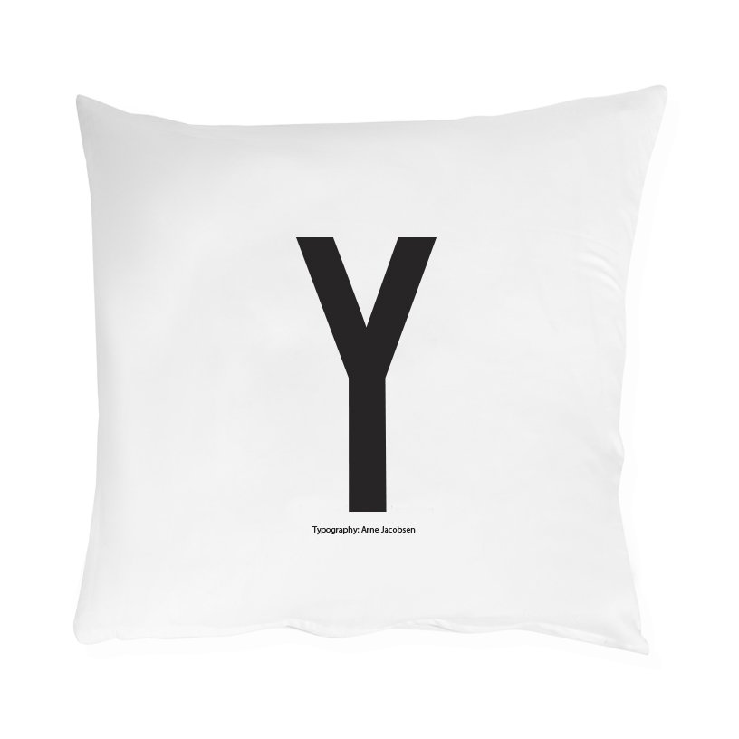 Design Letters Taie d'oreiller Design Letters 60x50 cm Y