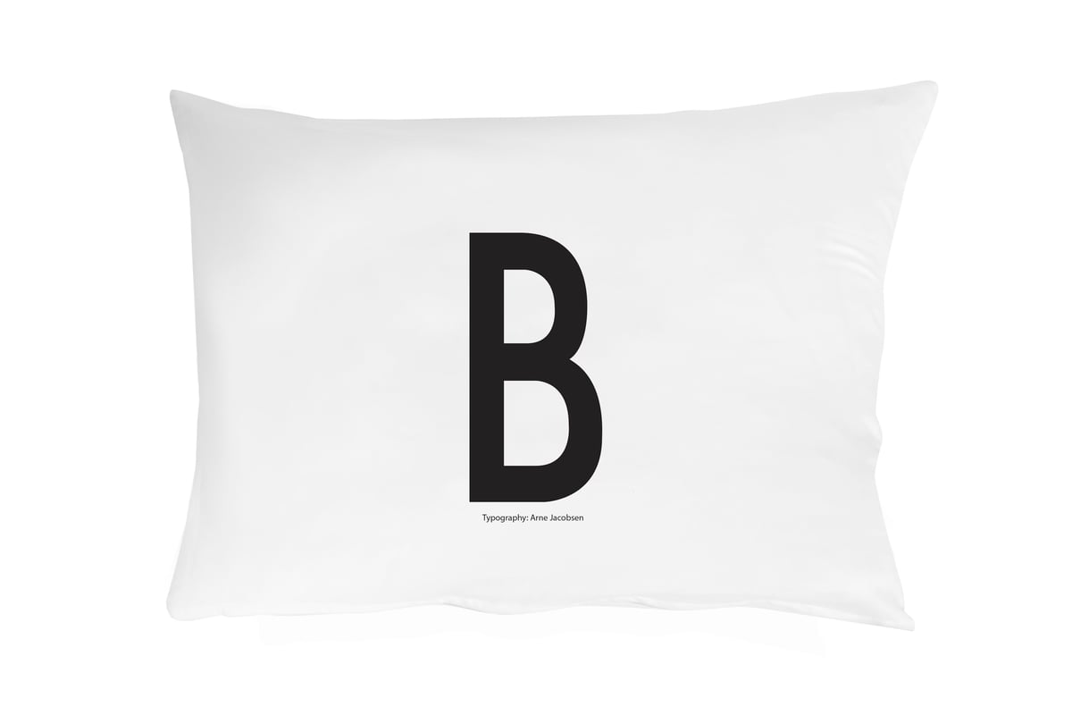 Design Letters Taie d'oreiller Design Letters 70x50 cm B