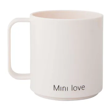 Tasse avec poignée Design Letters Mini Love - White - Design Letters