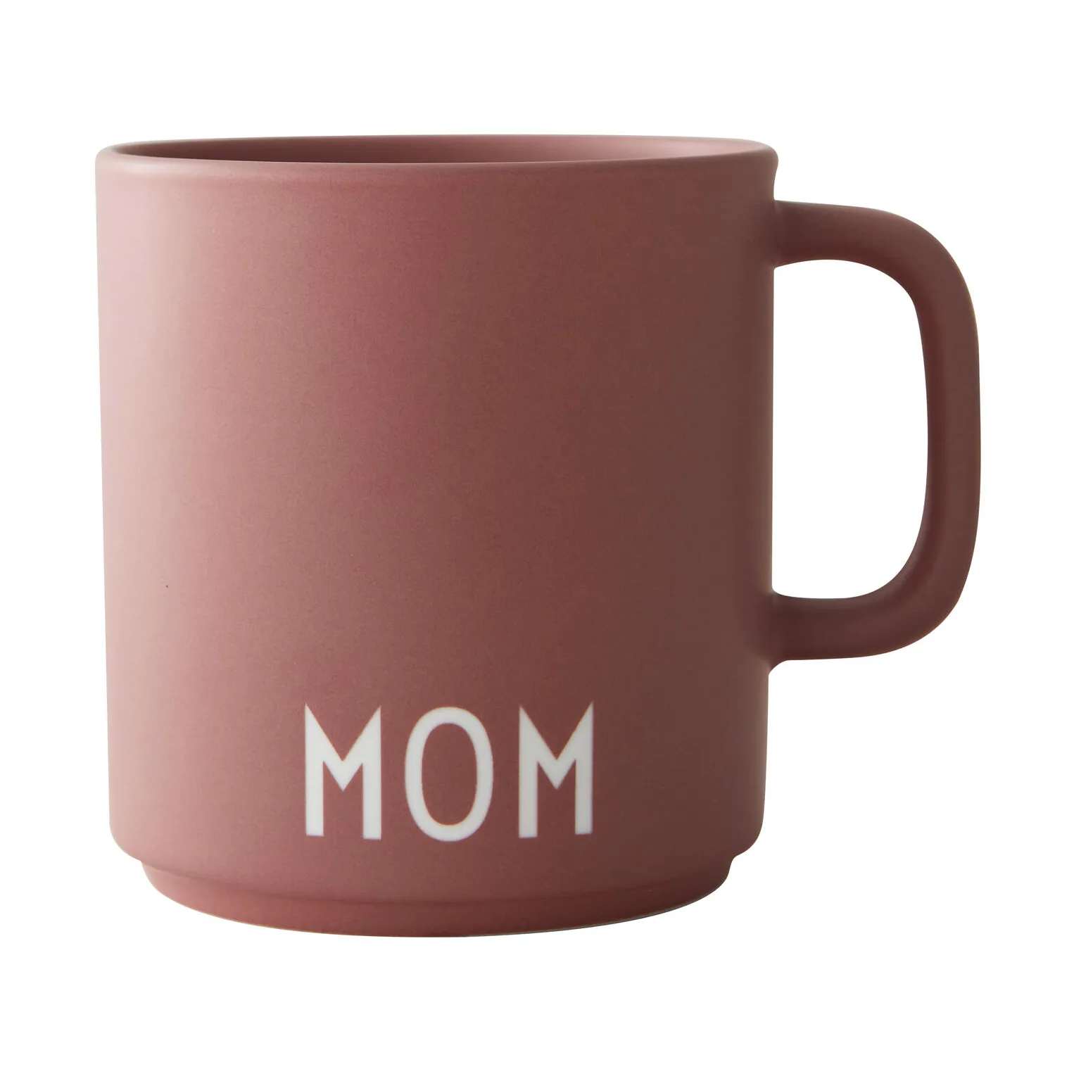 Tasse Design Letters avec poignée 25 cl, Ash rose Design Letters