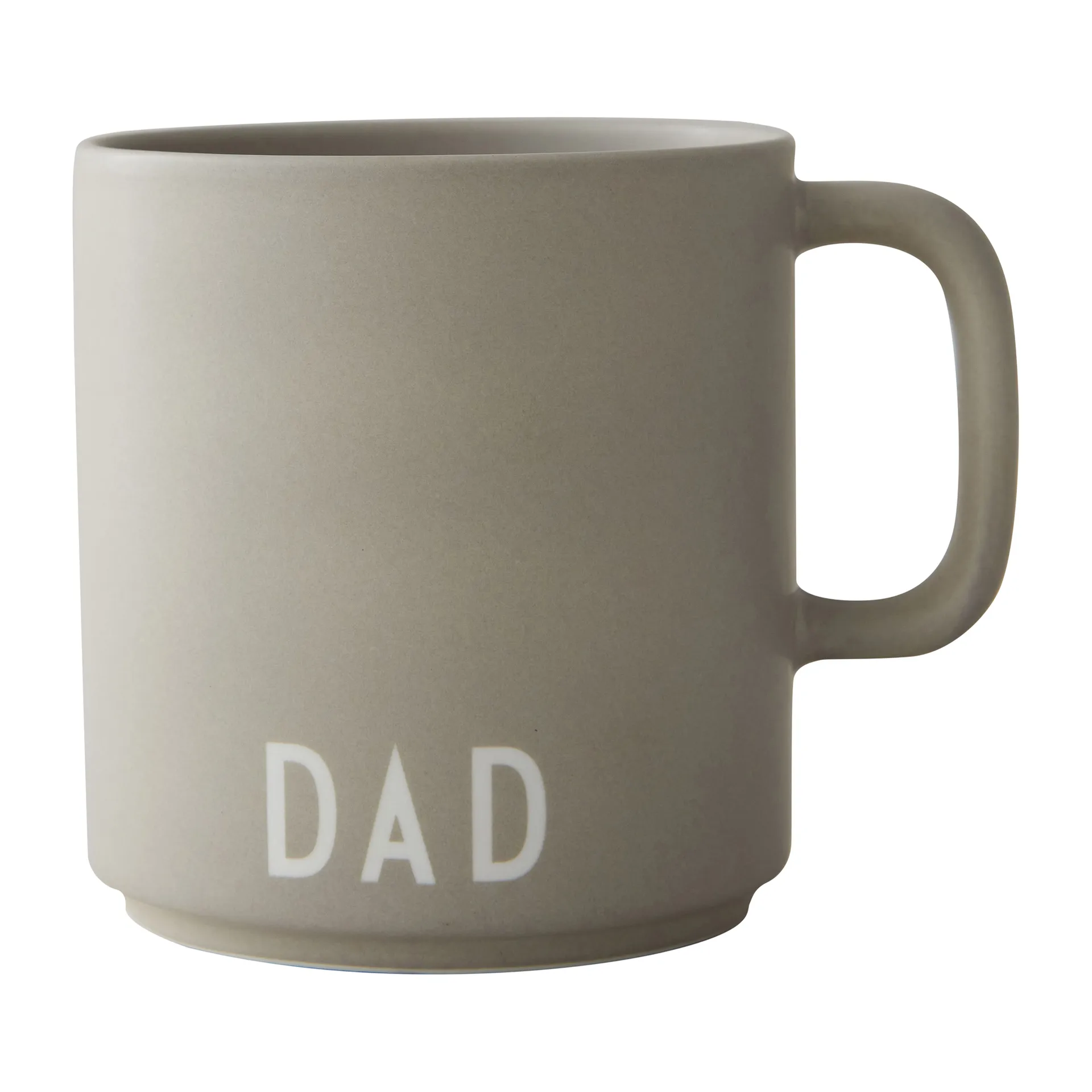 Tasse Design Letters avec poignée 25 cl, Cool grey Design Letters