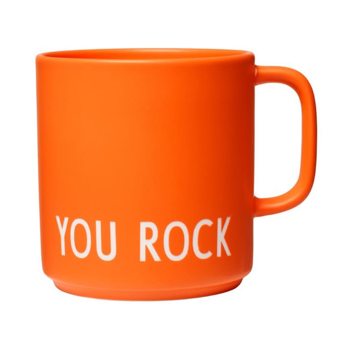 Tasse Design Letters avec poignée 25 cl - Orange - Design Letters