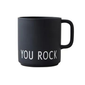 Tasse Design Letters avec poignée 25 cl - You rock - Design Letters