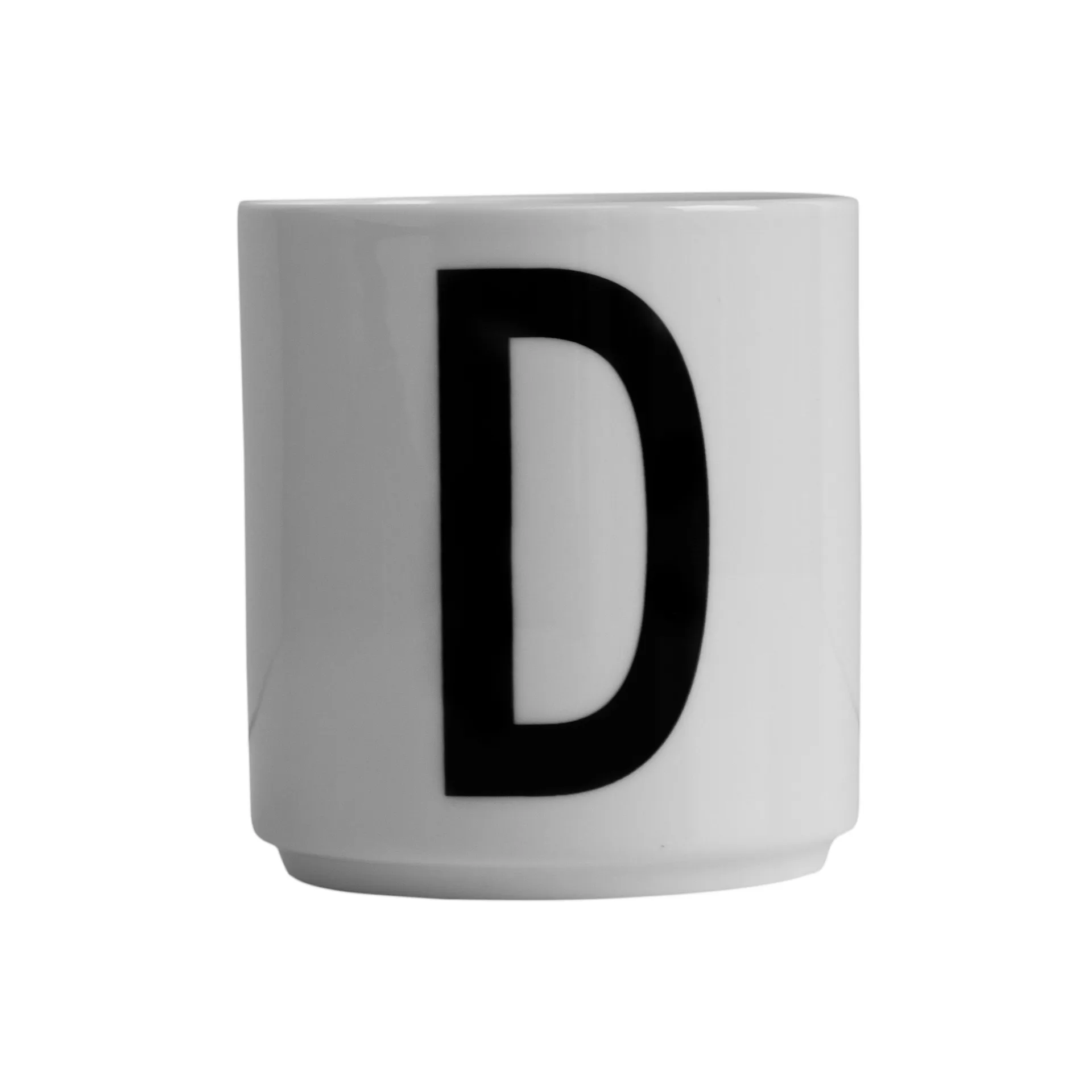 Tasse Design Letters, D Design Letters