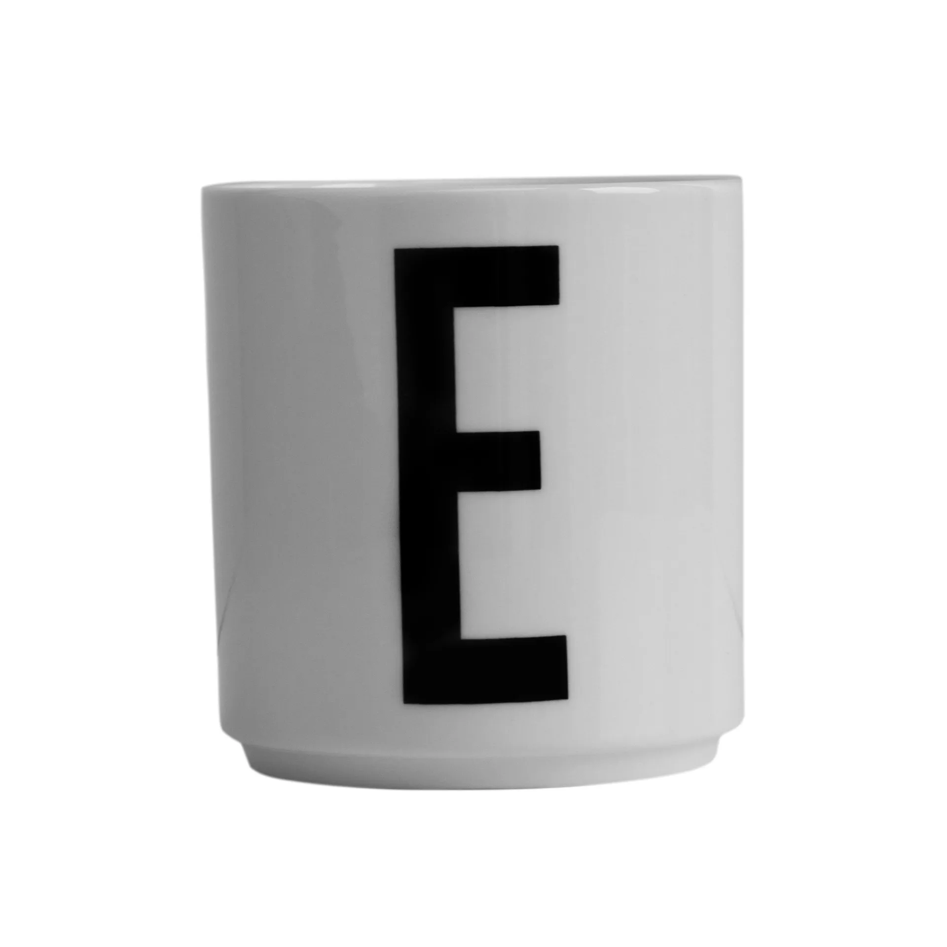Tasse Design Letters, E Design Letters