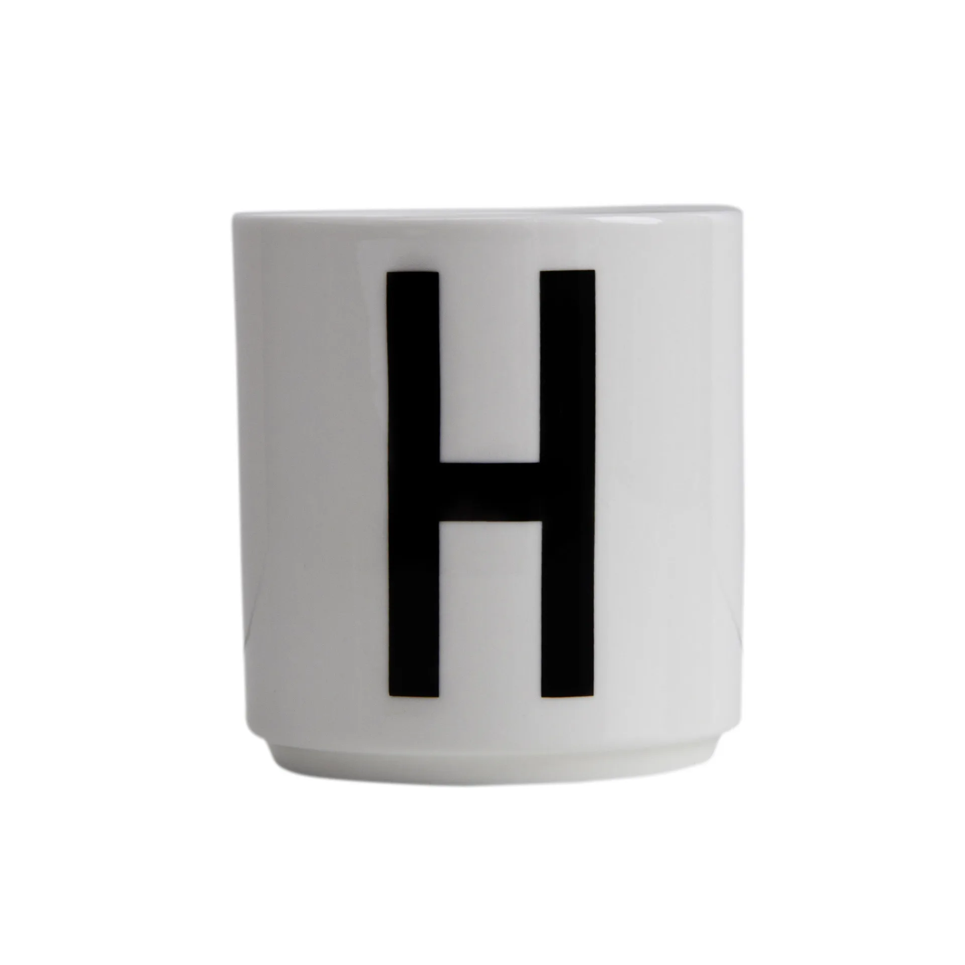 Tasse Design Letters, H Design Letters