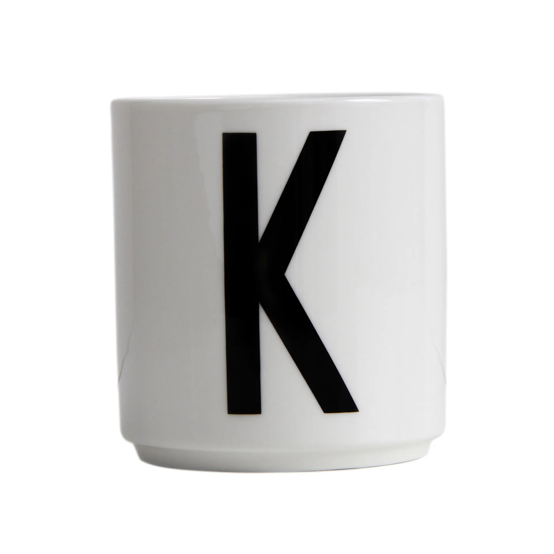 Tasse Design Letters, K Design Letters