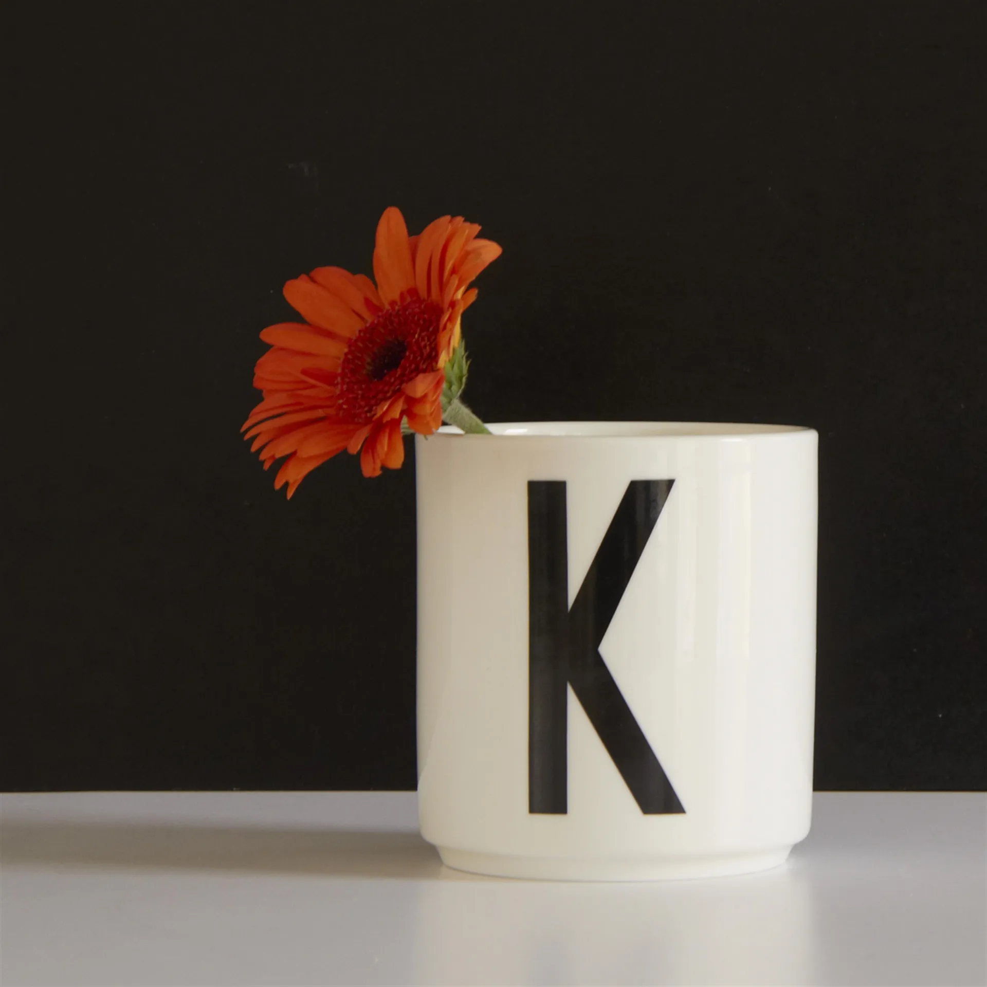 Tasse Design Letters, K Design Letters