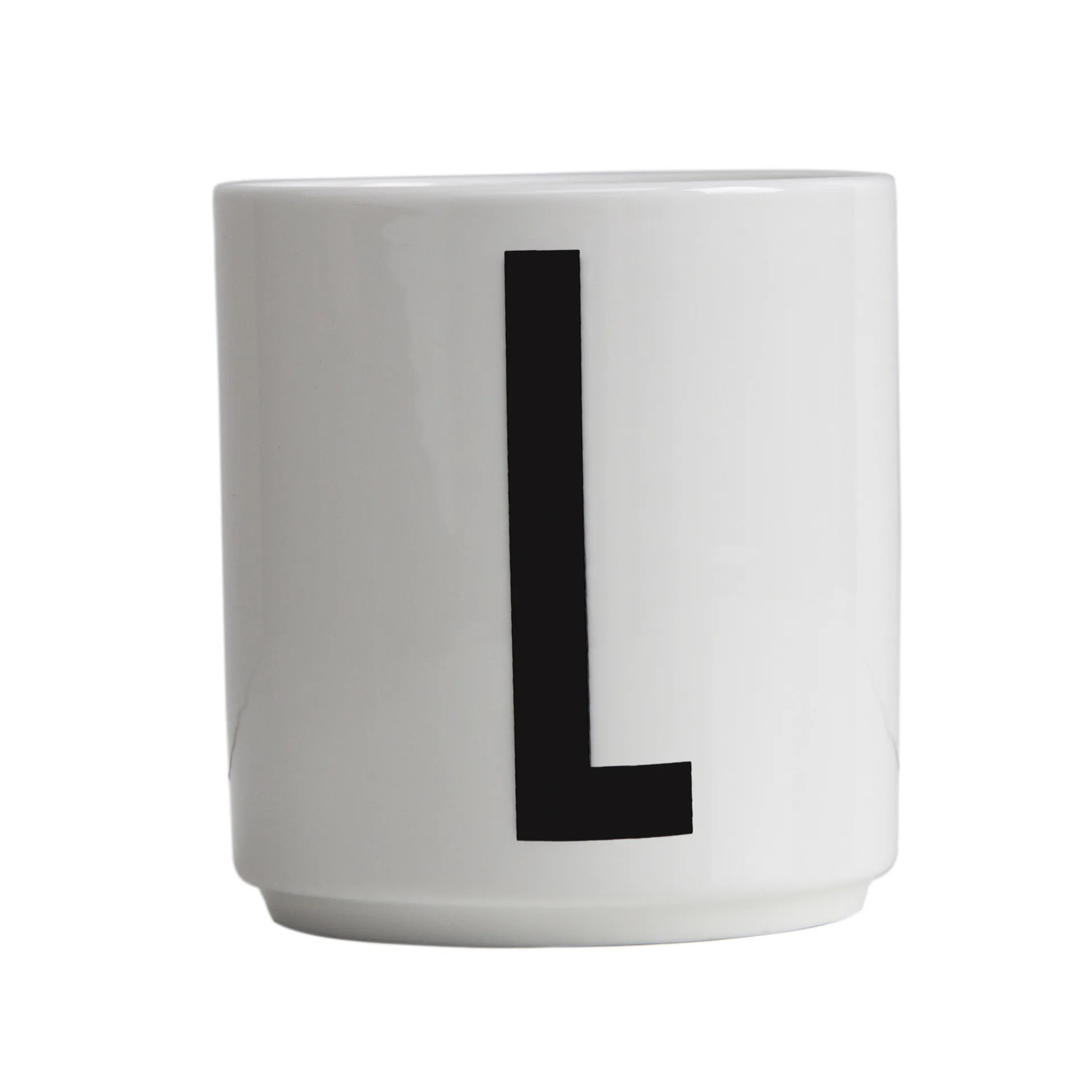 Tasse Design Letters, L Design Letters