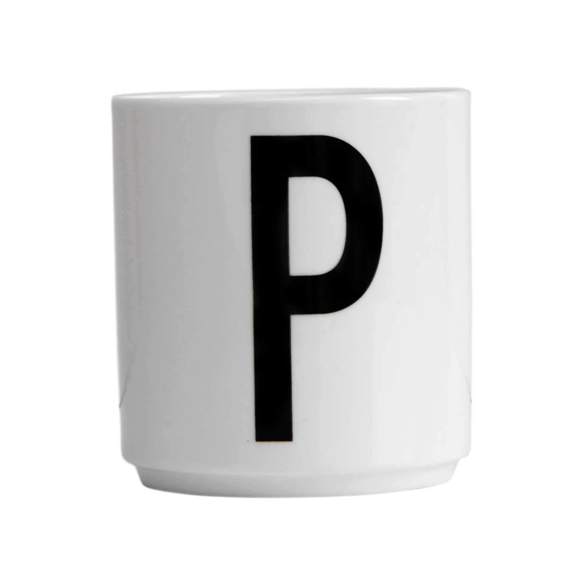 Tasse Design Letters, P Design Letters