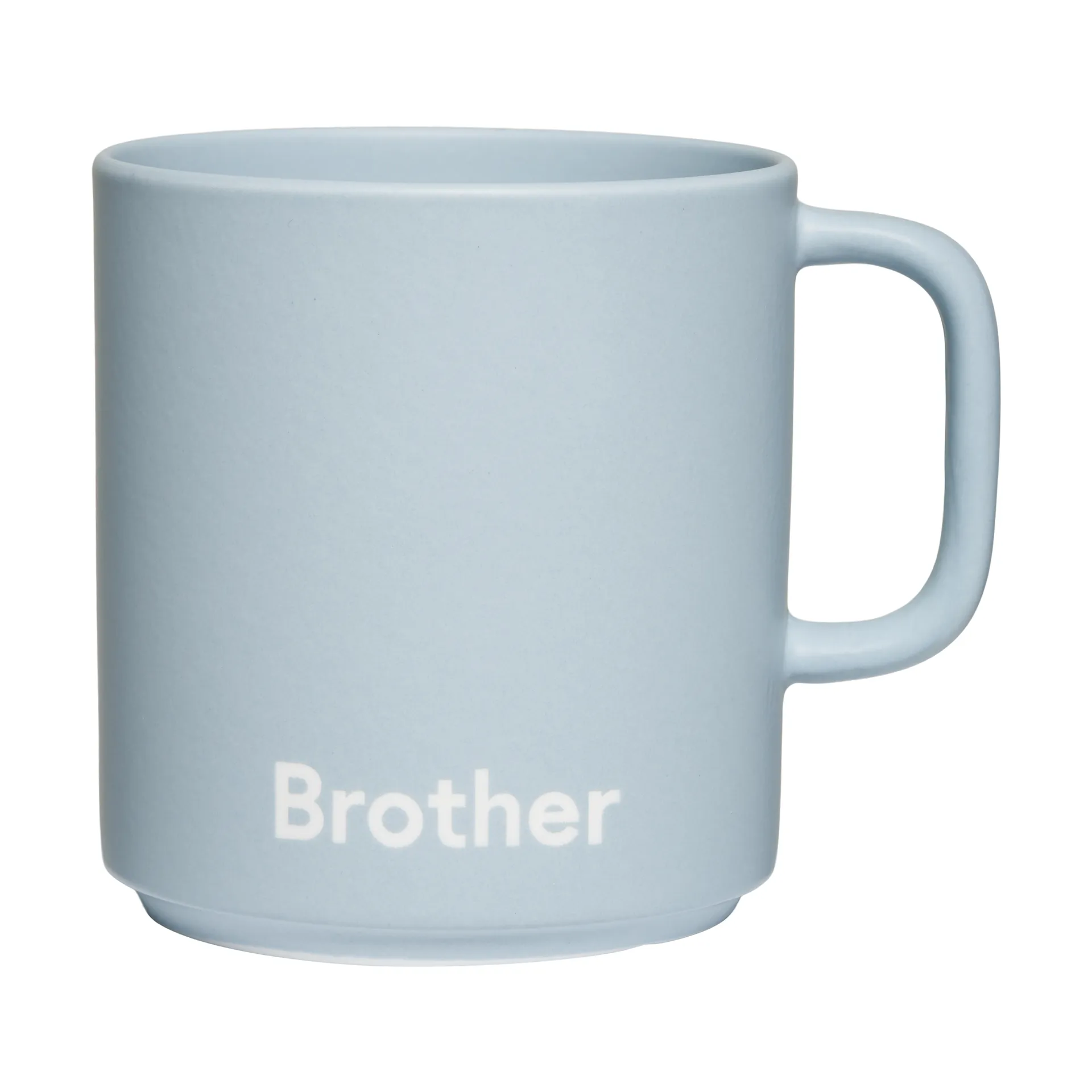 Tasse Design Letters VIP avec poignée 25 cl, Brother-light blue Design Letters