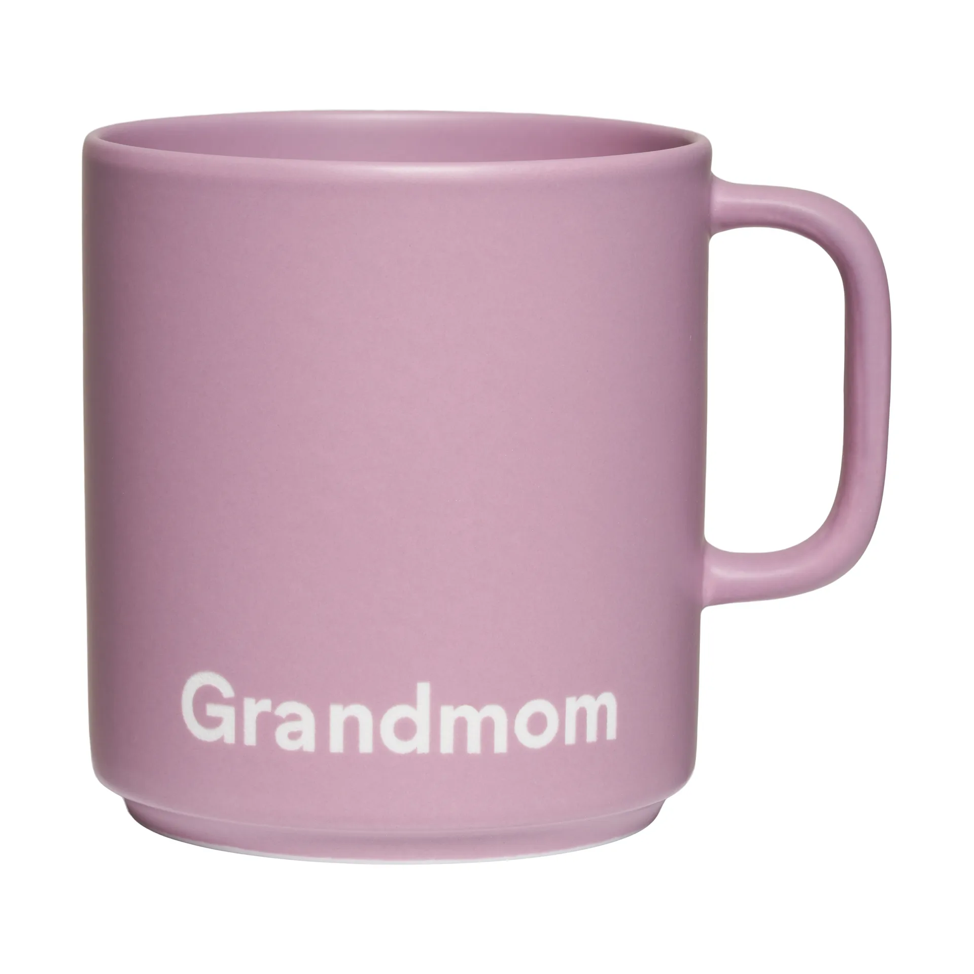 Tasse Design Letters VIP avec poignée 25 cl, Grandmom-lavender Design Letters