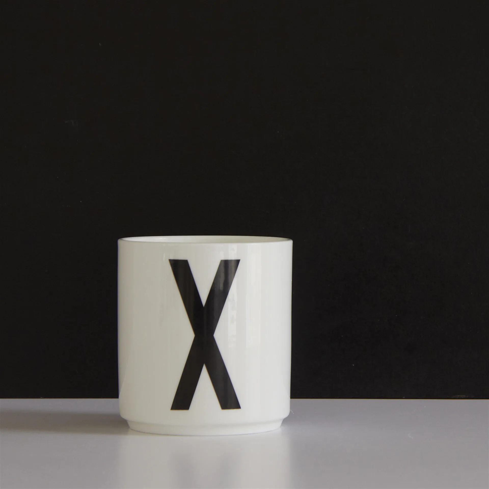 Tasse Design Letters, X Design Letters