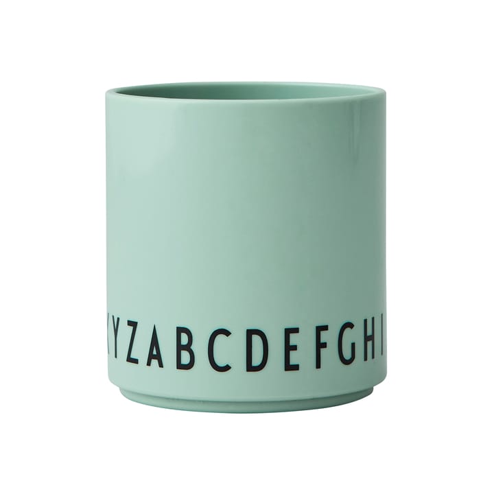 Tasse enfant Eat & Learn - Vert - Design Letters