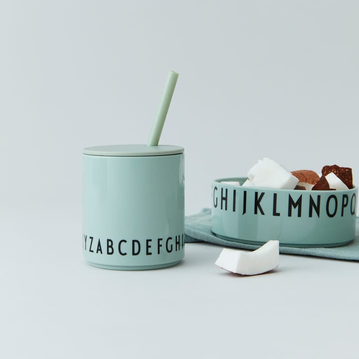 Tasse enfant Eat & Learn - Vert - Design Letters