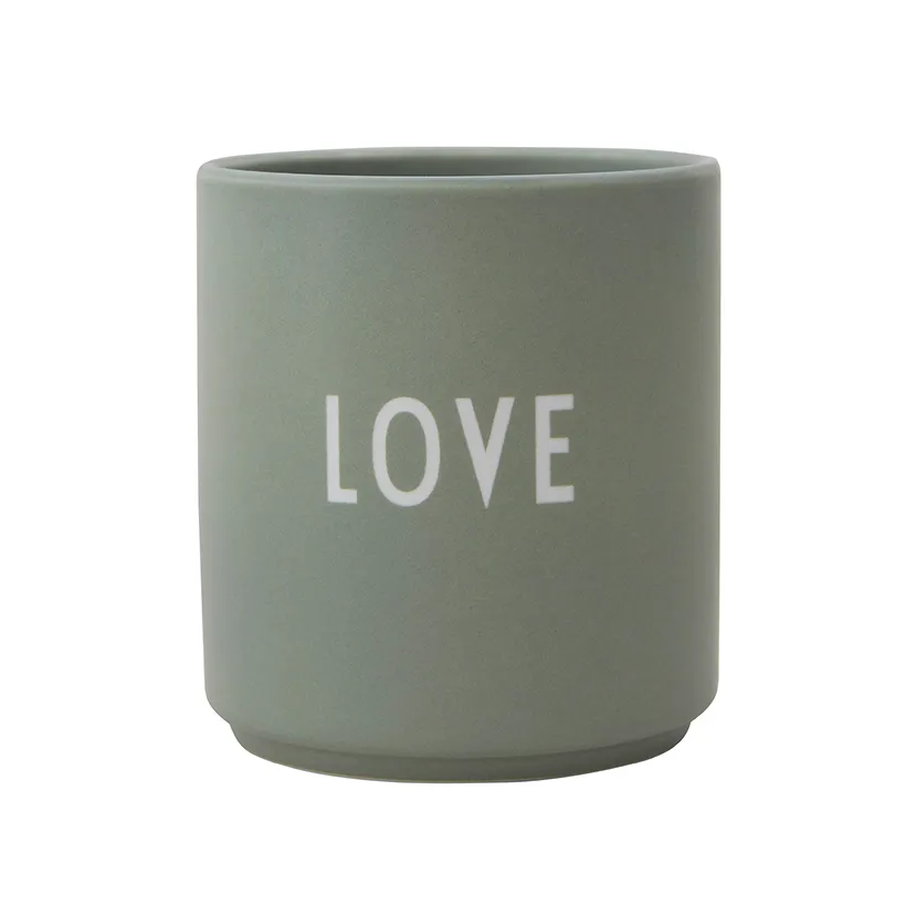 Tasse favorite Design Letters 25 cl, Dad/Love-green Design Letters