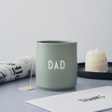 Tasse favorite Design Letters 25 cl - Dad/Love-green - Design Letters