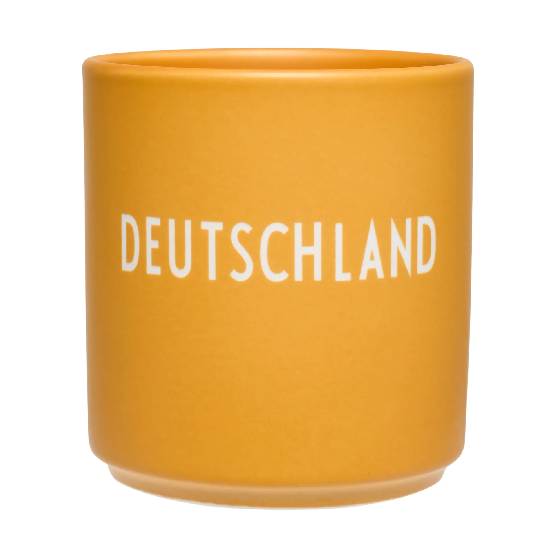 Tasse favorite Design Letters 25 cl, Deutschland-orange Design Letters
