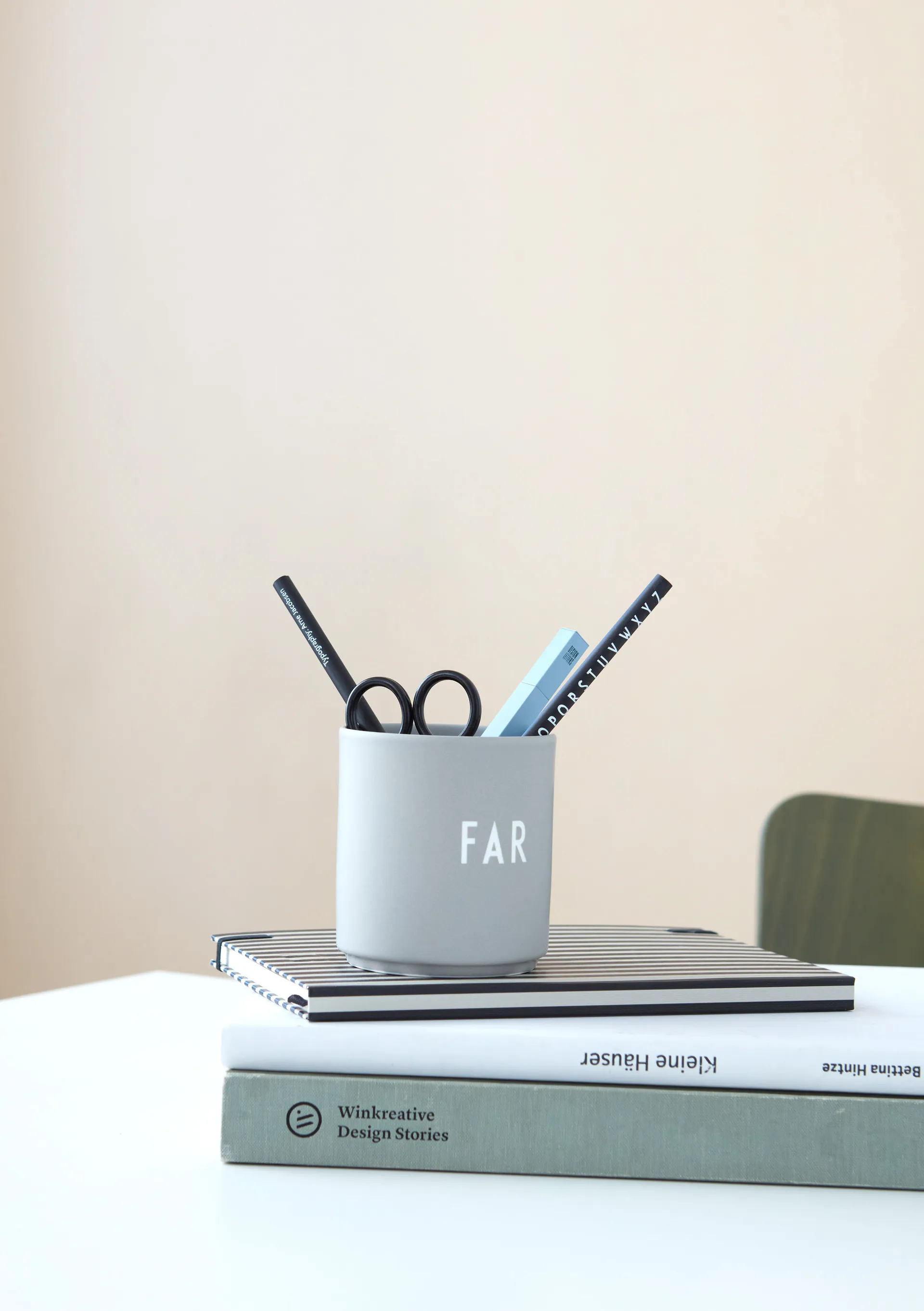 Tasse favorite Design Letters 25 cl, Far-grey Design Letters