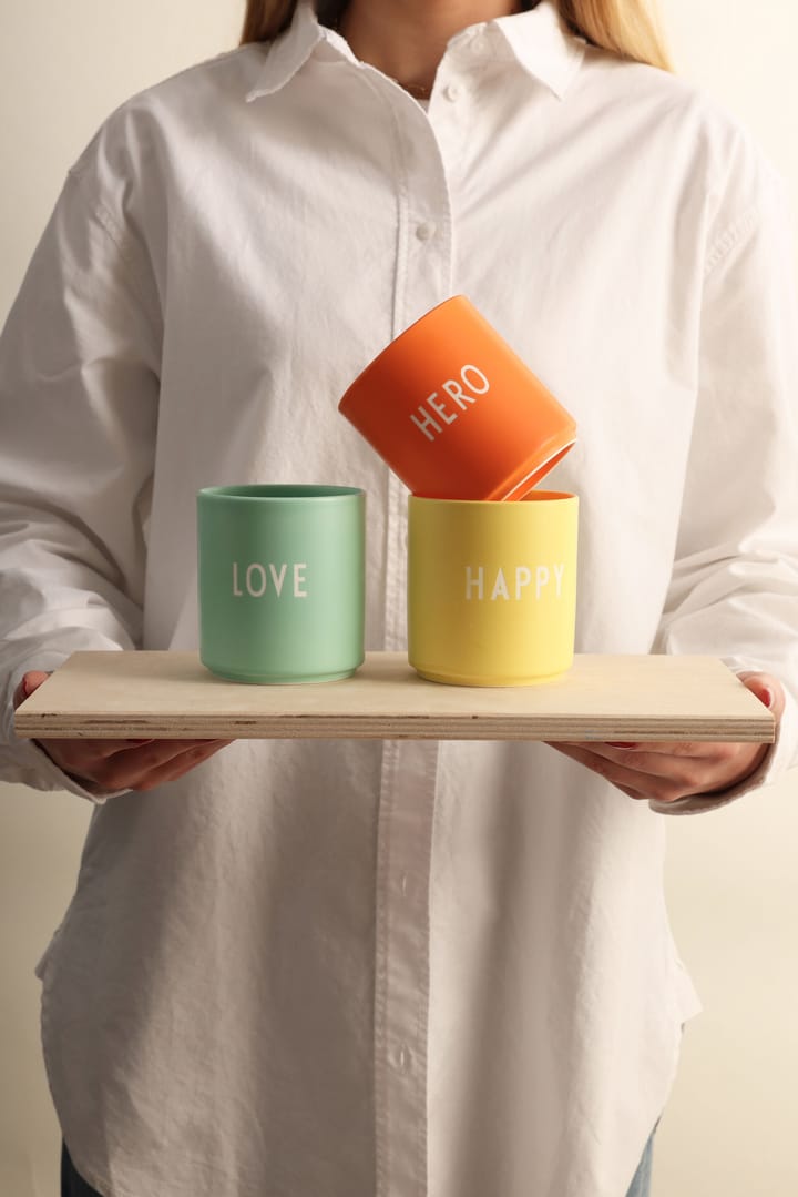 Tasse favorite Design Letters 25 cl, Hero-orange Design Letters