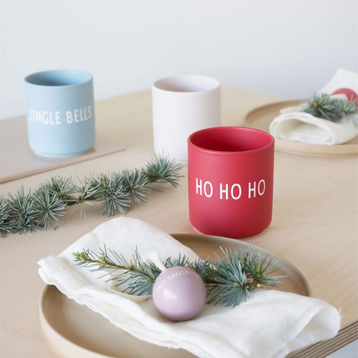 Tasse favorite Design Letters 25 cl, Ho ho ho-faded rose Design Letters