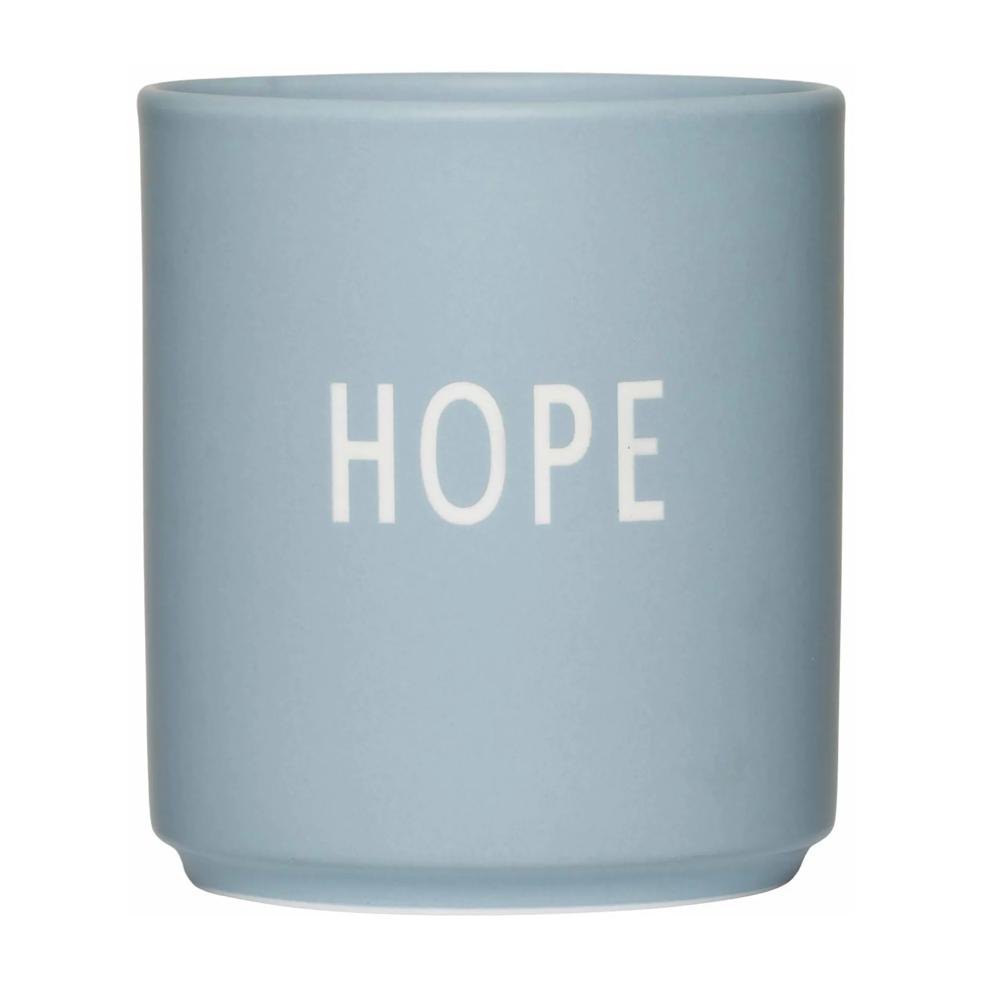 Tasse favorite Design Letters 25 cl, Hope-light blue Design Letters