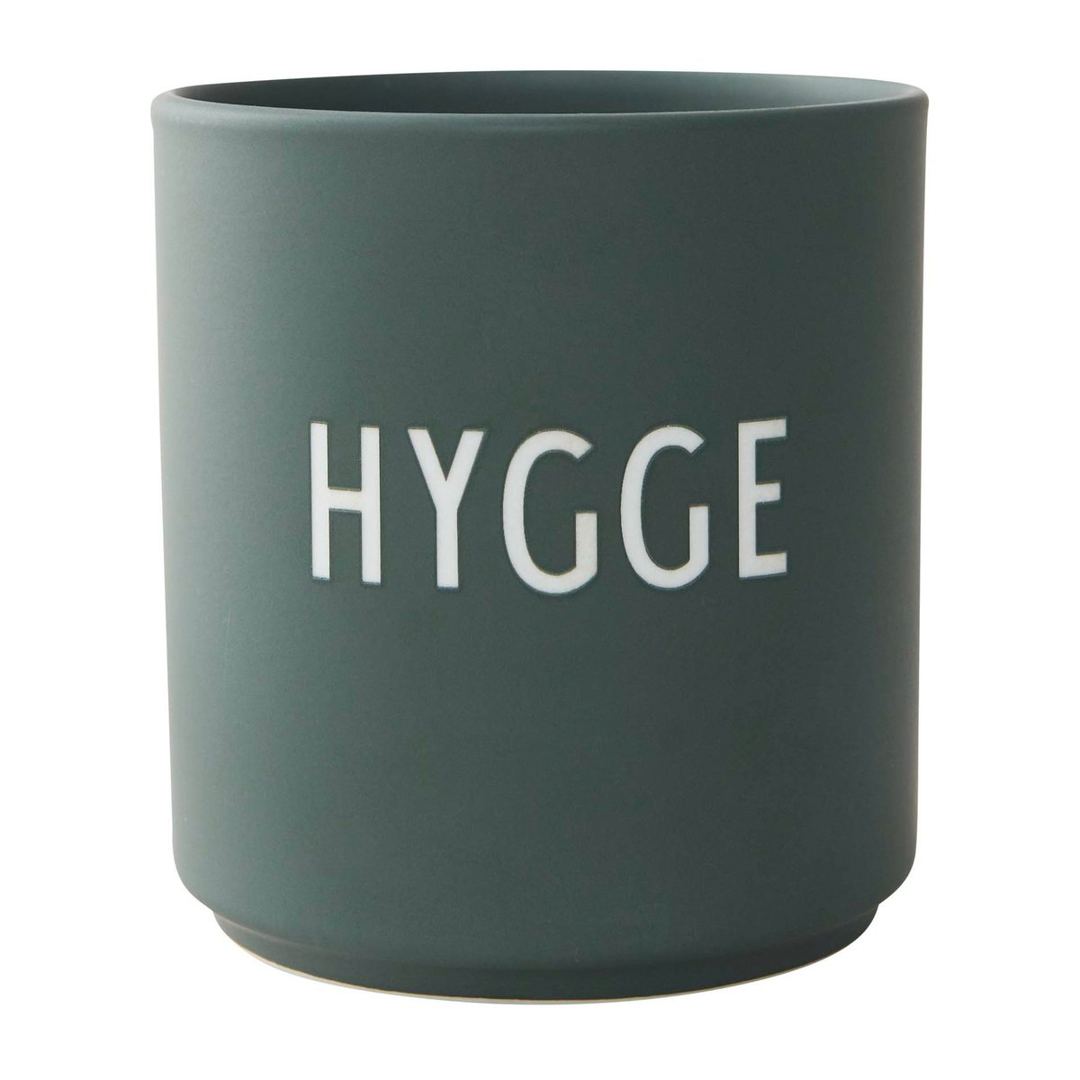 design letters tasse favorite design letters 25 cl hygge-dark green