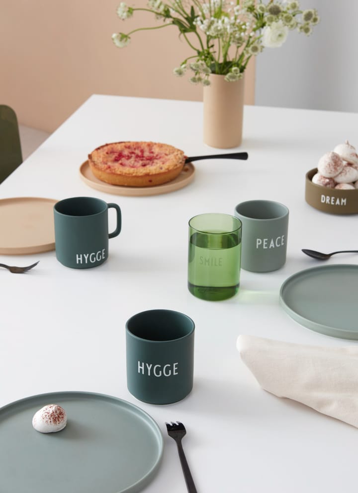 Tasse favorite Design Letters 25 cl, Hygge-dark green Design Letters