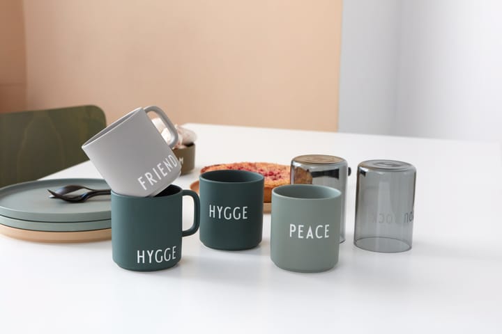 Tasse favorite Design Letters 25 cl, Hygge-dark green Design Letters