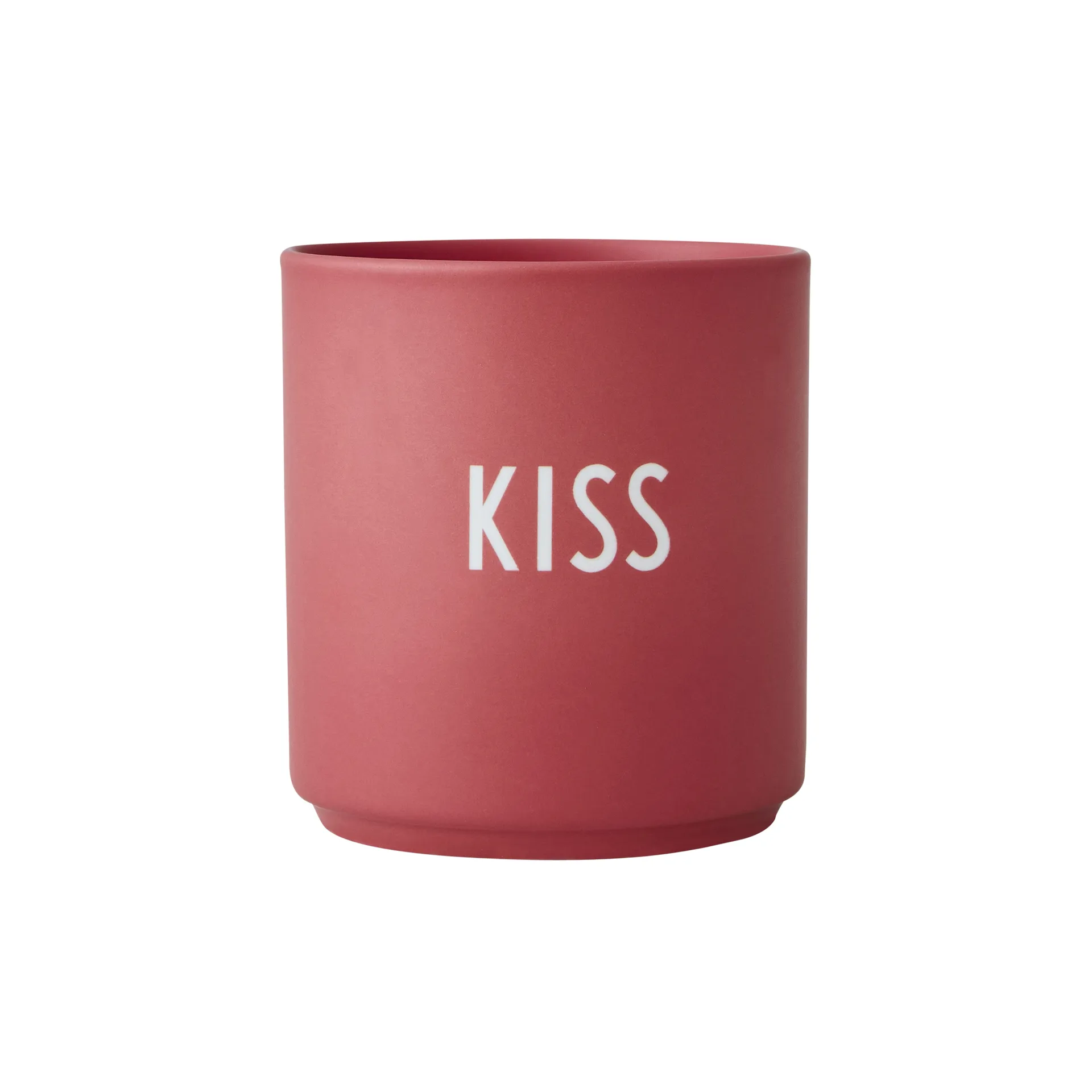 Tasse favorite Design Letters 25 cl, Kiss-rose Design Letters