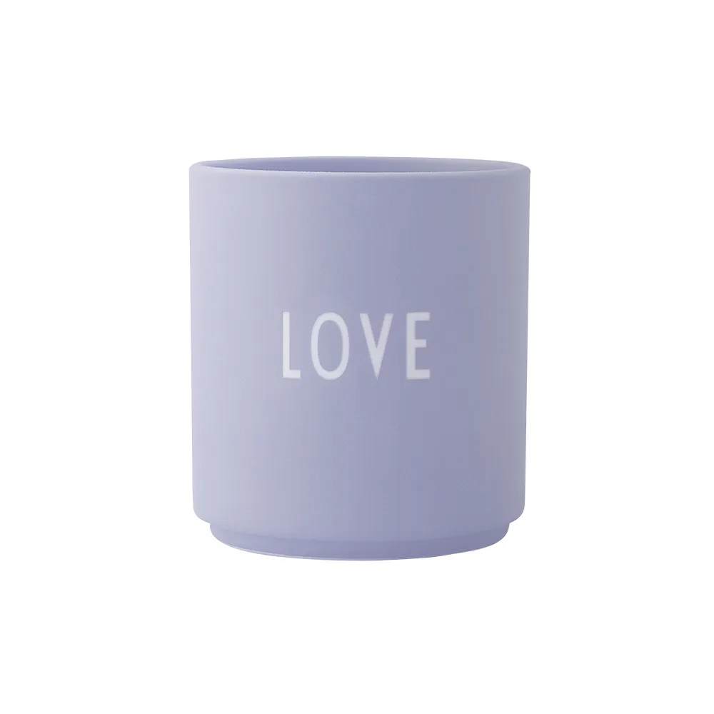 Tasse favorite Design Letters 25 cl, Lavendel Love Design Letters