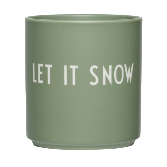 Tasse favorite Design Letters 25 cl - Let it snow - Design Letters