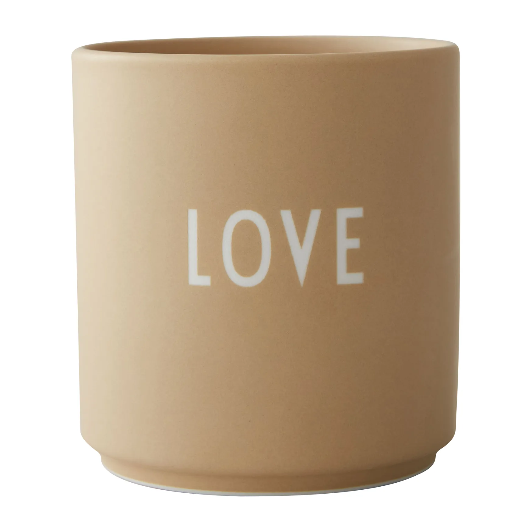 Tasse favorite Design Letters 25 cl, Love-beige Design Letters